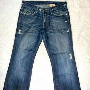 Monarch Jeans- Distressed Denim- Size 30